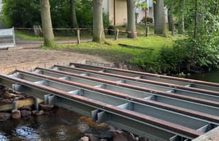 Artikelbild zu Brücke an der Müdener Wassermühle weiterhin gesperrt