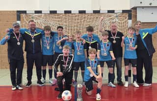 Artikelbild zu Starkes Team der U13 der SG Nordkreis holt sich den Kreismeistertitel...